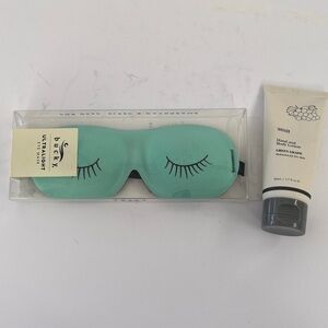 BUCKY Ultra Light Eye Mask & emit Hand and Body Lotion BOTH Brand New